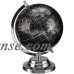 Mainstays 12"H Black and Silver Decorative World Globe   566089435